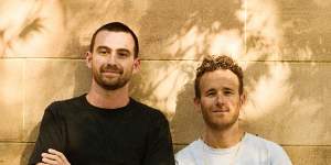 Former head chef at The Apollo Stefano Marano (right) and business partner Jack Reid will open Avia,a 60-seat European restaurant,near Taylor Square.