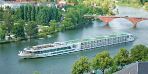 SS Scenic Emerald cruise ship on Rhine River. Photograph supplied. SHD TRAVEL SEPT 14 CRUISE SUPPLEMENT. tra29tarascon