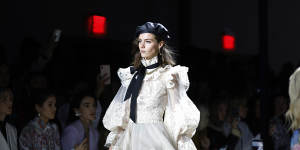 The Zimmermann show at New York Fashion Week.