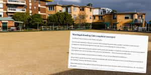 ‘Something from the Northern Territory,not Mosman’:Bowls club noise stoush turns ugly