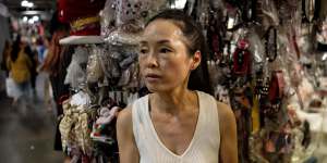 Jewellery trader Judy Kim said it was unfair that she would be relocated to an area of the market that has less foot traffic.