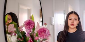 Ivana Bronlund,18,at the home she shares with her mother in Hedehusene,Denmark.