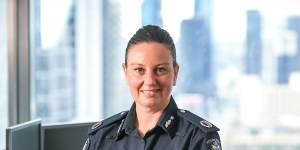 Lauren Callaway is the first woman Assistant Commissioner overseeing Victoria Police’s family violence command.