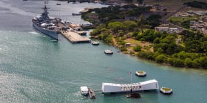 Pearl Harbour is Hawaii’s biggest tourist attraction.