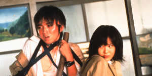 The Japanese cult film Battle Royale was a key inspiration for Squid Game.