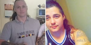Duke Edis (left) has admitted to killing his housemate James Reynolds (right) in 2022. 