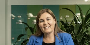 Bendigo and Adelaide Bank chief executive Marnie Baker says the bank is devoted to sustainability,despite its exposure to the emissions-heavy agriculture space.