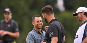 Fowler,Schauffele shoot 62 to set US Open record;Australians well back