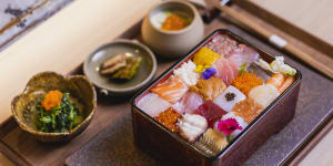 Kame House has opened in Gordon,run by chef Tomoyuki Matsuya serving chirashi - raw seafood on sushi rice.