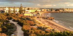 Bathers Beach is a popular Fremantle swimming spot.