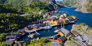 “There’s no rush. The air is clean,” says local Svein-Roar Pettersen.