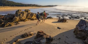 The recently inaugurated Wharf to Wharf walk will take you 27 kilometres north to Tathra if you're up for it.