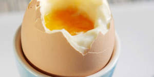 Soft-boiled egg.
