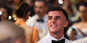 Nick Daicos was edged out of a Brownlow Medal win in the final round