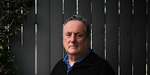 Former AFP commissioner Mick Keelty at his home in Brisbane this week.