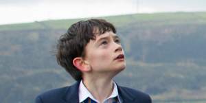 Lewis MacDougall in A Monster Calls.