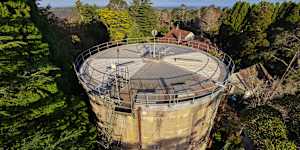 Jamieson Reservoir at Leura,where forever chemicals have been found at five times the incoming safe level.