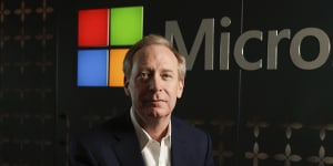Microsoft President Brad Smith.