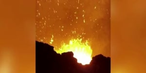 Video captures Eurasia's highest active volcano