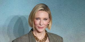 Actor Cate Blanchett is a famous example of hooded eyelids.