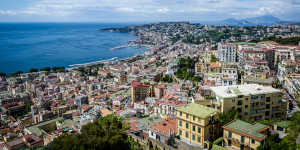 Castel Sant'elmo is a spectacular vantage point to look over the city. 