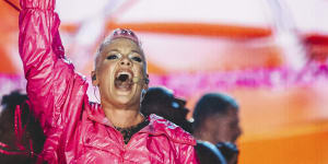 Pink invited to go sailing after being denied entry to Manly club