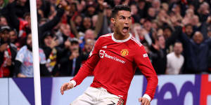 ‘It was perfect’:Ronaldo secures Champions League comeback for United