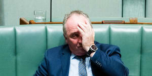 Like the rest of us,Barnaby Joyce doesn’t read the side-effects pamphlet accompanying medication.