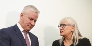 The tone of the day was set in the morning when Michael McCormack was button-holed by the organiser of the women’s March 4 Justice rally,Janine Hendry.