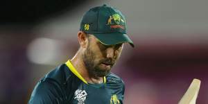 Glenn Maxwell had a disappointing tournament