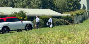 Police executed a search warrant on a property located on Derriwong road,Dural. 