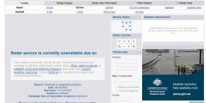 The Bureau of Meteorology says technicians are working to bring Melbourne’s rain radar back online. 