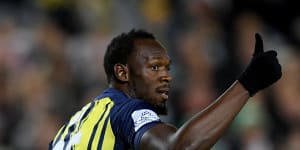 'Fun while it lasted':Usain Bolt blows time on soccer quest