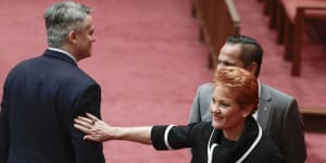 Labor to back Hanson's dairy plan in attempt to wedge Nationals