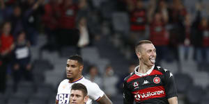 Duke at the double as Wanderers turn on the style to demolish Glory