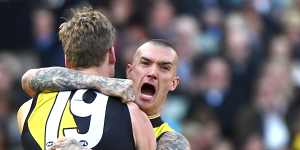 Tigers star Dustin Martin and Tom Lynch were key outs in round zero.