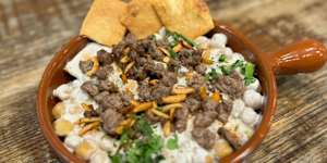 Fatteh at Meso Bites.