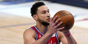 Ben Simmons returns to practising with Sixers as a full participant