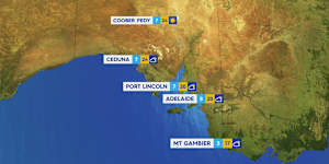 National weather forecast for Thursday August 14