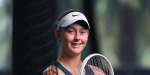 Roisin Gilheany is chasing the professional tennis dream.