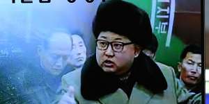 A South Korean TV news bulletin shows North Korean leader Kim Jong Un after his country conducted a nuclear test in 2016.