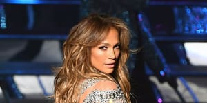Jennifer Lopez performs in Las Vegas,Nevada in 2016.