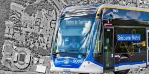 Griffith University has suggested the Metro could connect to QSAC via University Road to the north,rather than Mains Road to the east or Kessels Road to the south.