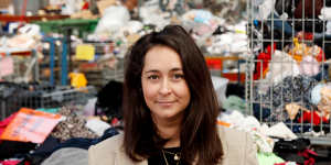 General manager of UTurn Recycled Fashion Katie Revie said the quality of donated clothes has been getting worse and worse,while the quantity has increased.