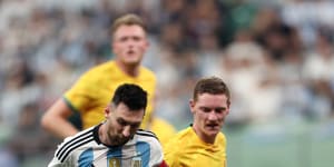 As it happened:Argentina beat Australia’s Socceroos 2-0 in international friendly in Beijing