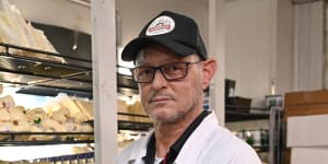 Mauro Montalto from Floridia Cheese is the third generation of his family to produce traditional Italian cheeses including Parmesan in Melbourne.
