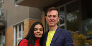 Roger Grinstead and his partner Twinkle Dave.