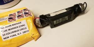 All the packages looked similar and contained similar pipe bomb devices.