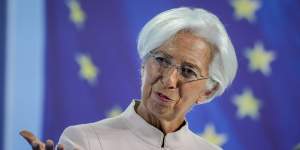 Christine Lagarde,president of the European Central Bank.