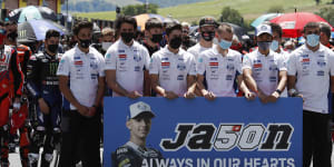 Moto3 rider Dupasquier dies after crash in Mugello